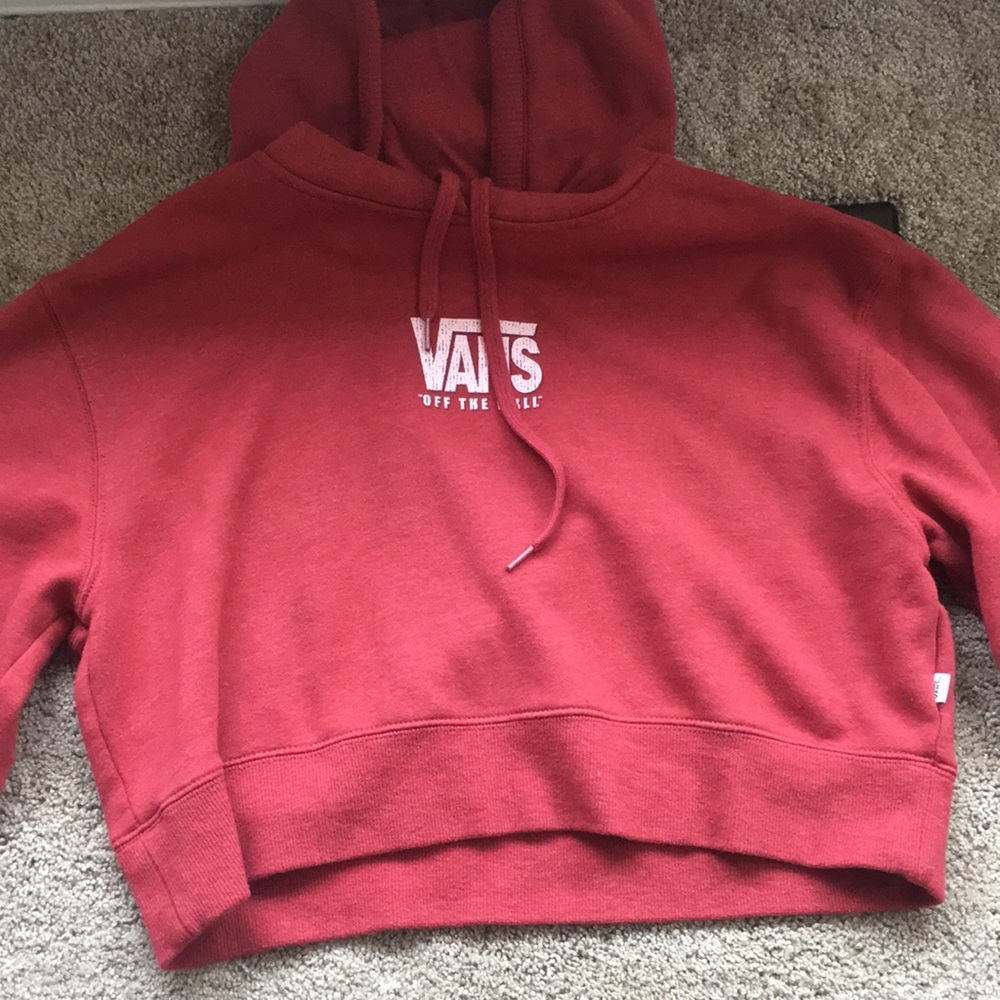Vans cropped sweatshirt